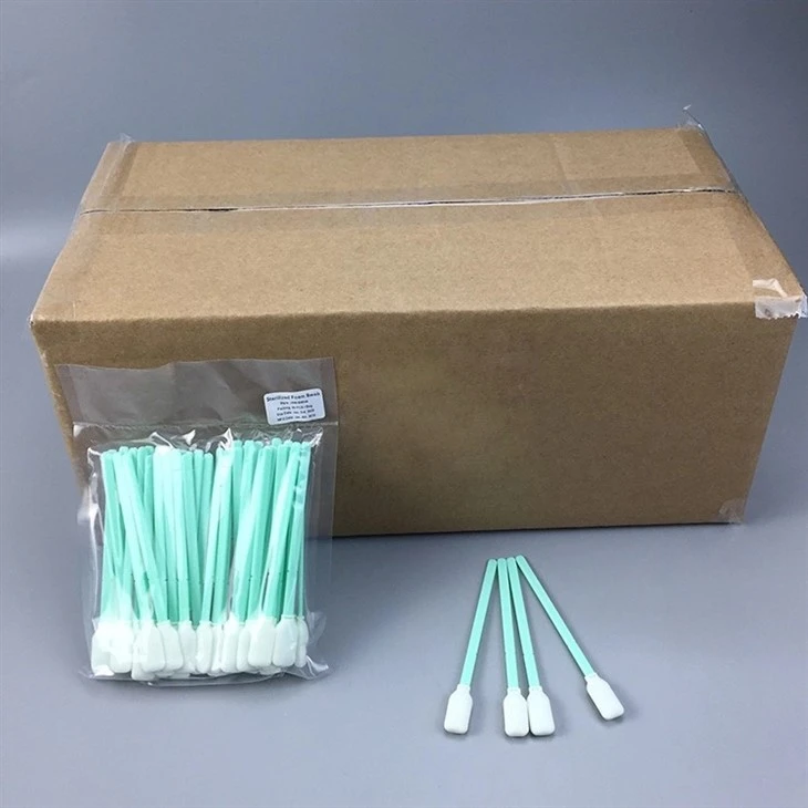 Standard Foam Tip Cleaning Swabs
